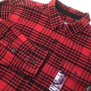 Woolrich Men's XXL Red Brawny Flannel Shirt